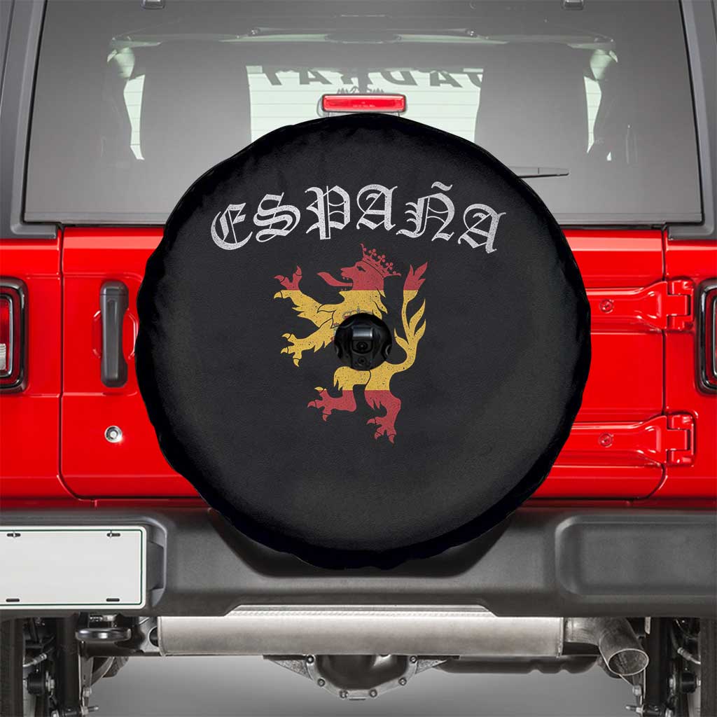 Espana Spain Lion Spanish Flag Spaniard Pride Spare Tire Cover