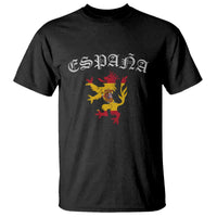 Espana Spain Lion Spanish Flag Spaniard Pride T Shirt
