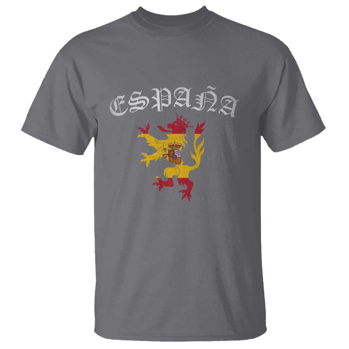 Espana Spain Lion Spanish Flag Spaniard Pride T Shirt