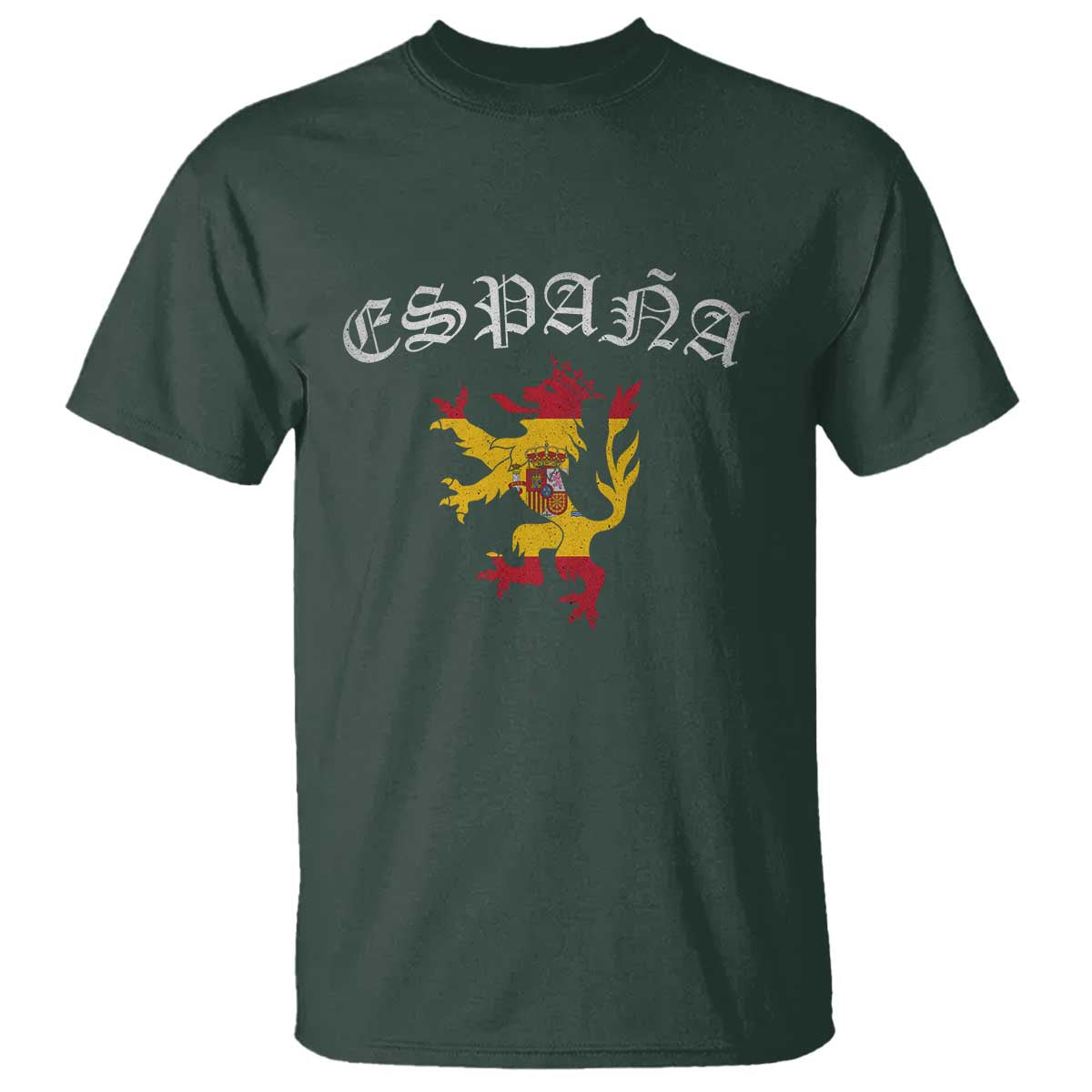 Espana Spain Lion Spanish Flag Spaniard Pride T Shirt