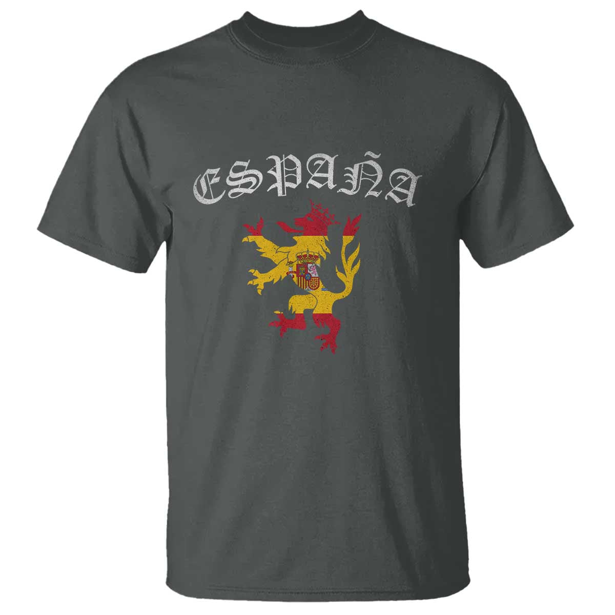Espana Spain Lion Spanish Flag Spaniard Pride T Shirt