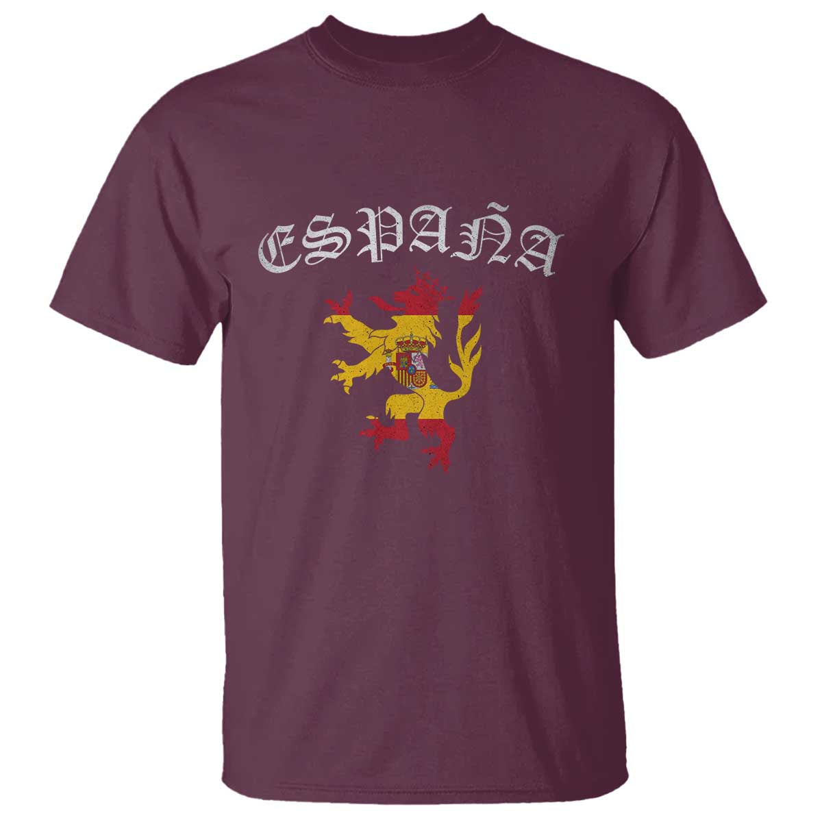 Espana Spain Lion Spanish Flag Spaniard Pride T Shirt