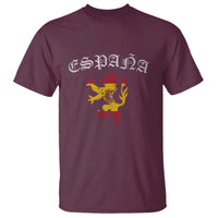 Espana Spain Lion Spanish Flag Spaniard Pride T Shirt
