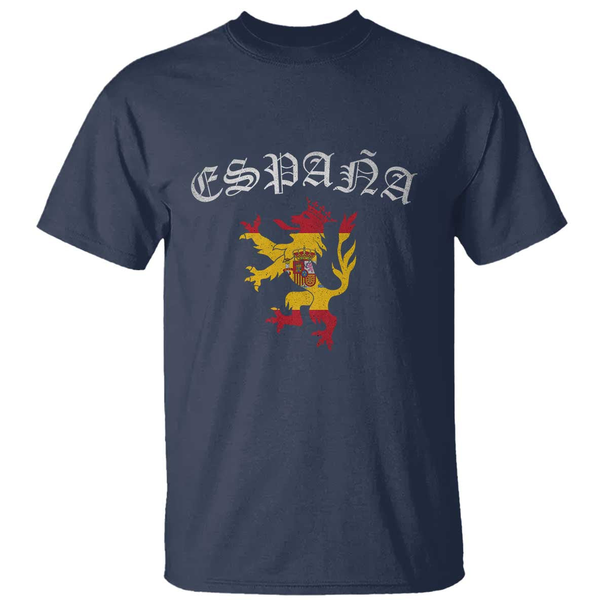 Espana Spain Lion Spanish Flag Spaniard Pride T Shirt