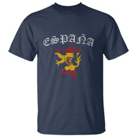 Espana Spain Lion Spanish Flag Spaniard Pride T Shirt