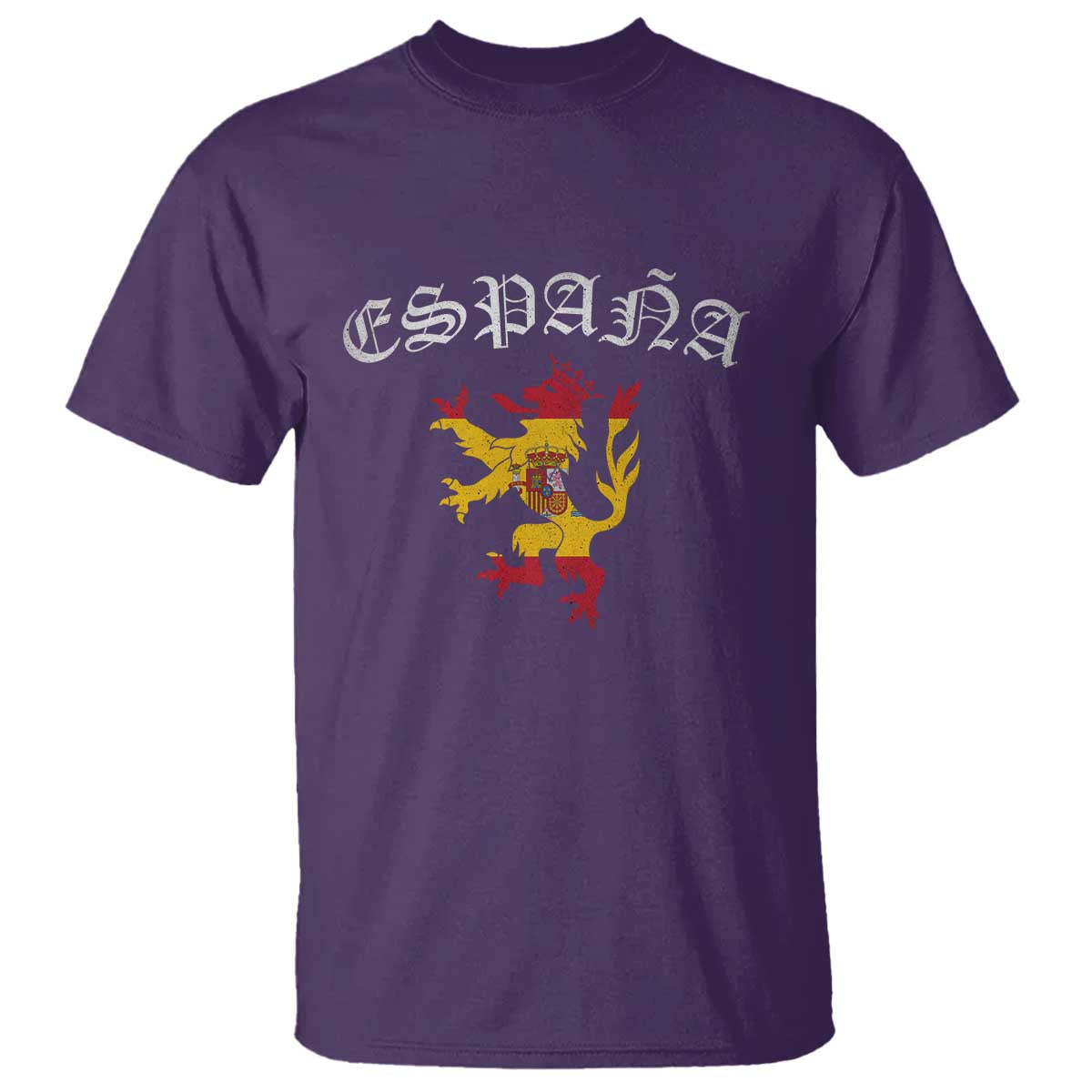 Espana Spain Lion Spanish Flag Spaniard Pride T Shirt