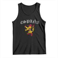 Espana Spain Lion Spanish Flag Spaniard Pride Tank Top
