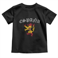 Espana Spain Lion Spanish Flag Spaniard Pride Toddler T Shirt