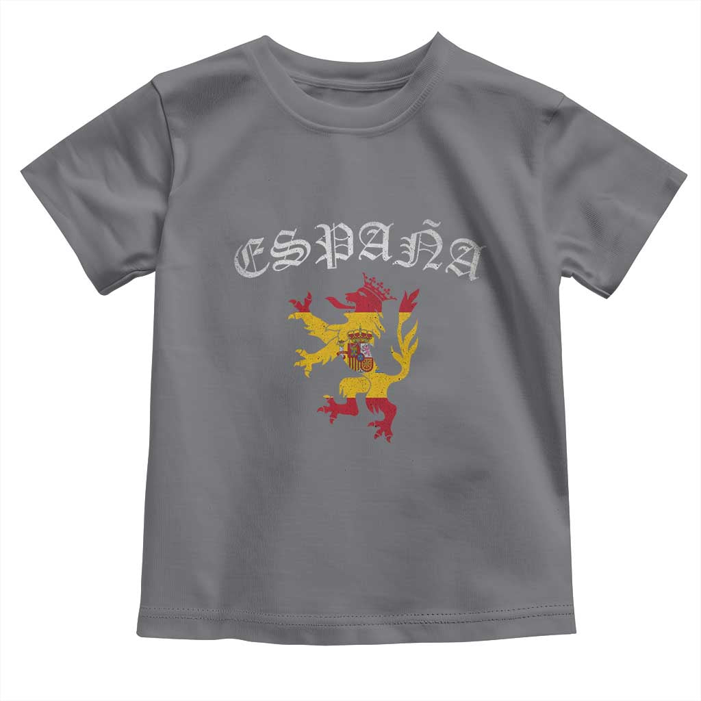 Espana Spain Lion Spanish Flag Spaniard Pride Toddler T Shirt