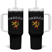 Espana Spain Lion Spanish Flag Spaniard Pride Tumbler With Handle