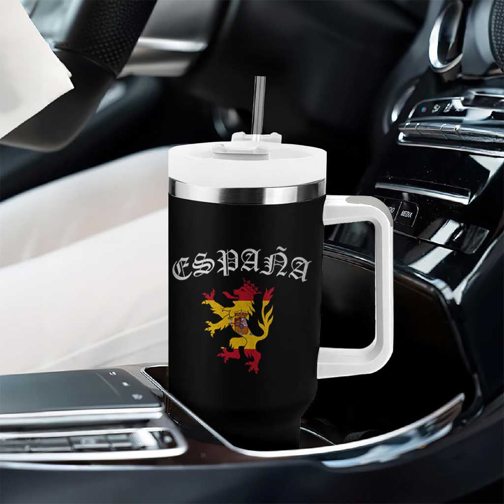 Espana Spain Lion Spanish Flag Spaniard Pride Tumbler With Handle