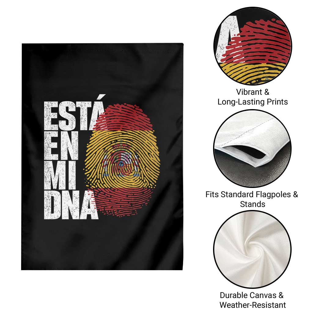 It's in My DNA Espana Spain Spanish Flag Pride Garden Flag