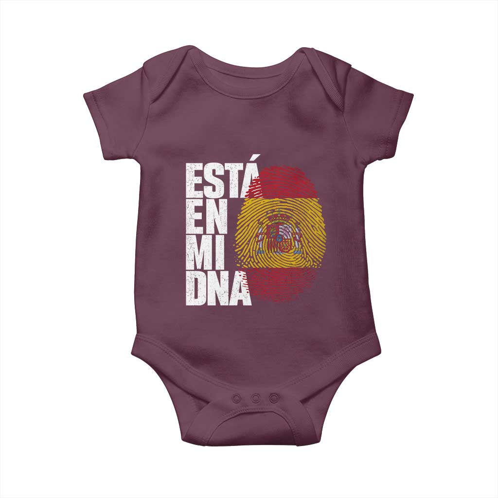 It's in My DNA Espana Spain Spanish Flag Pride Baby Onesie