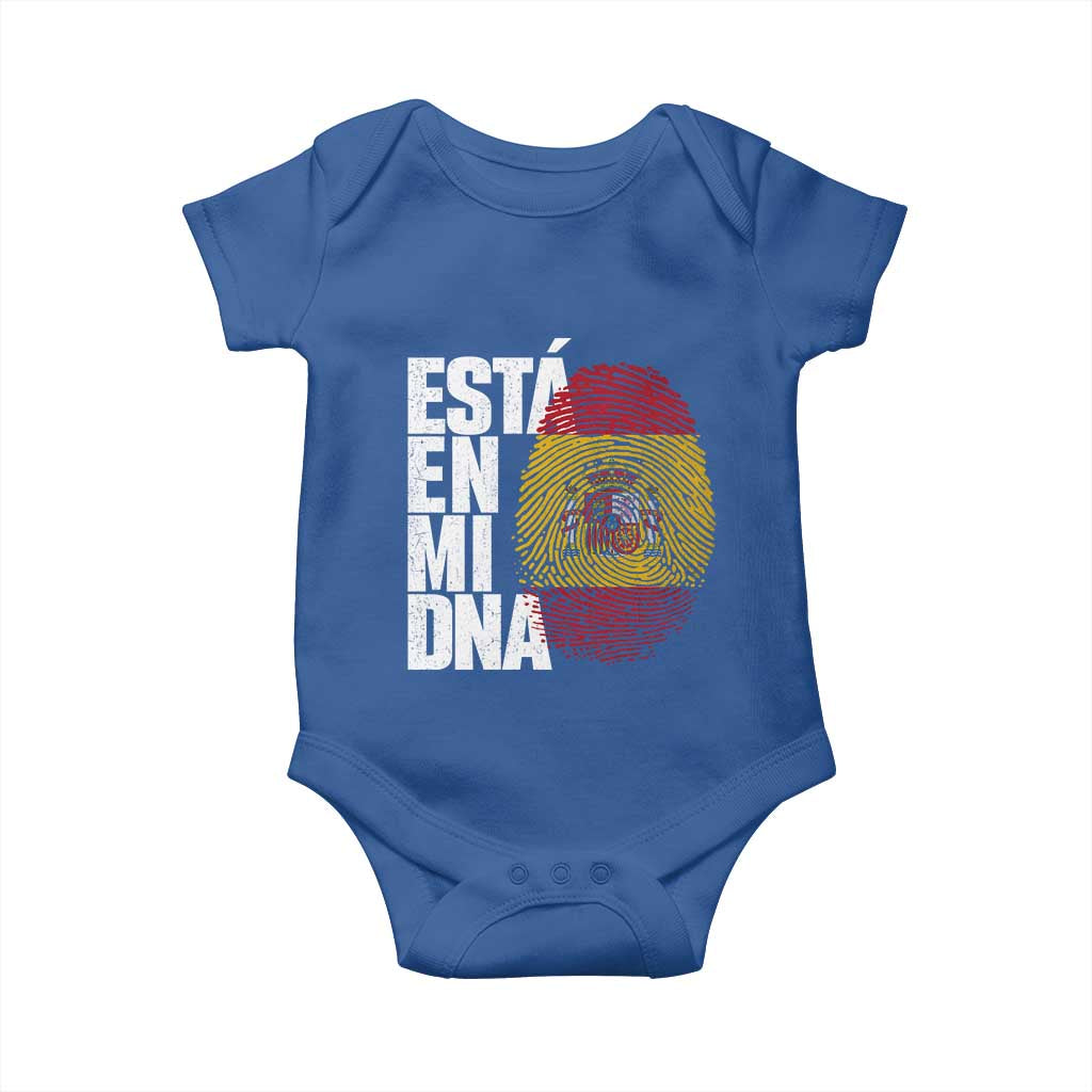 It's in My DNA Espana Spain Spanish Flag Pride Baby Onesie