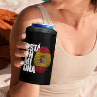 It's in My DNA Espana Spain Spanish Flag Pride 4 in 1 Can Cooler Tumbler