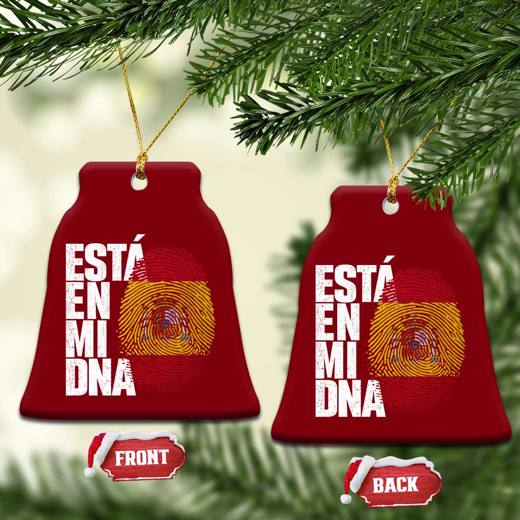 It's in My DNA Espana Spain Spanish Flag Pride Ceramic Ornament