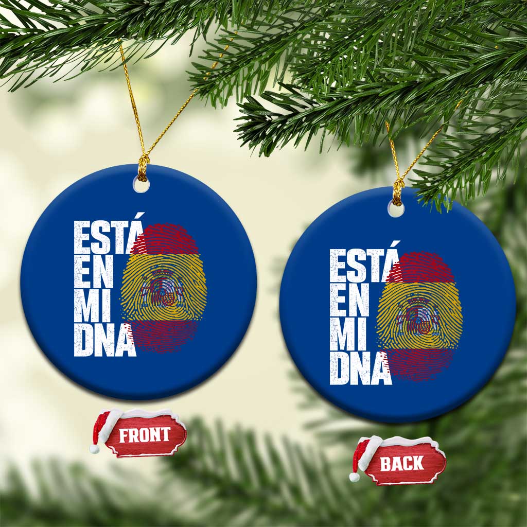It's in My DNA Espana Spain Spanish Flag Pride Ceramic Ornament