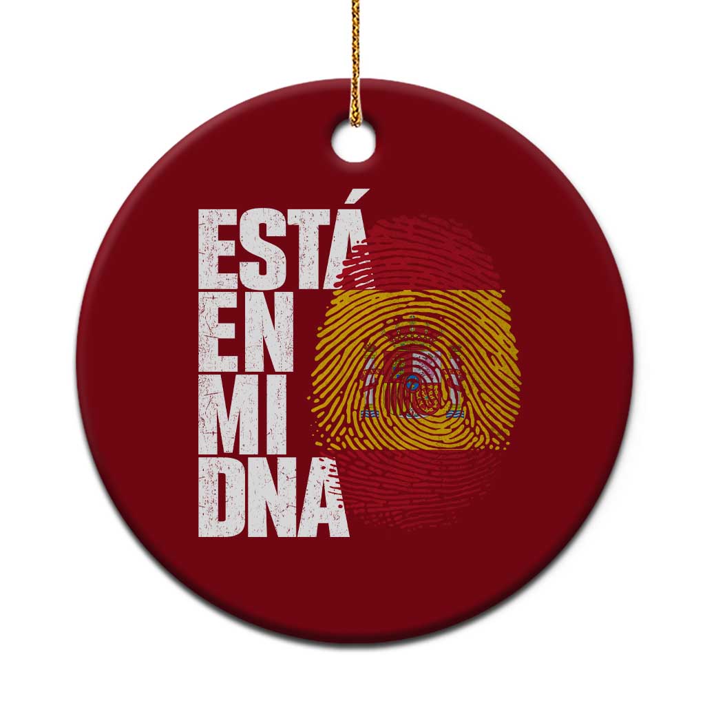 It's in My DNA Espana Spain Spanish Flag Pride Ceramic Ornament