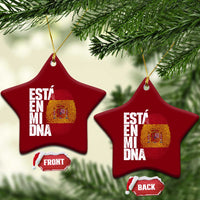 It's in My DNA Espana Spain Spanish Flag Pride Ceramic Ornament