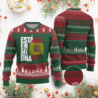 It's in My DNA Espana Spain Spanish Flag Pride Ugly Christmas Sweater