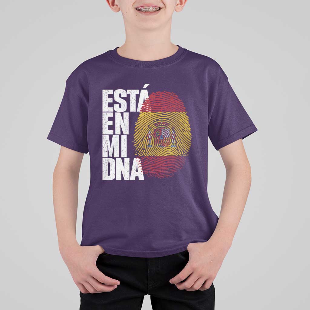 It's in My DNA Espana Spain Spanish Flag Pride T Shirt For Kid