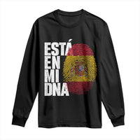 It's in My DNA Espana Spain Spanish Flag Pride Long Sleeve Shirt