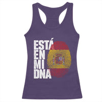 It's in My DNA Espana Spain Spanish Flag Pride Racerback Tank Top