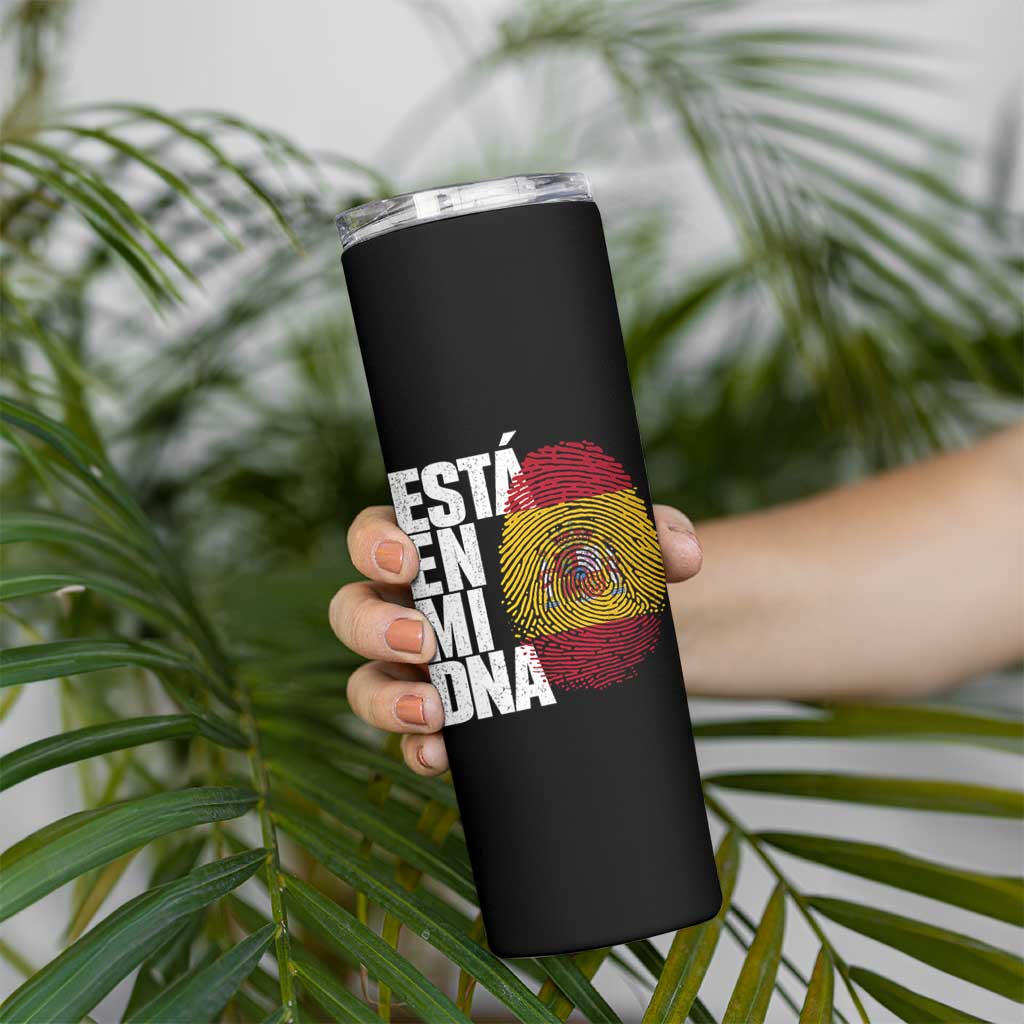It's in My DNA Espana Spain Spanish Flag Pride Skinny Tumbler