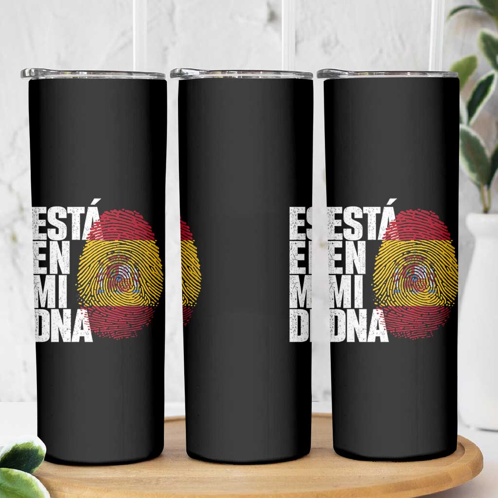It's in My DNA Espana Spain Spanish Flag Pride Skinny Tumbler