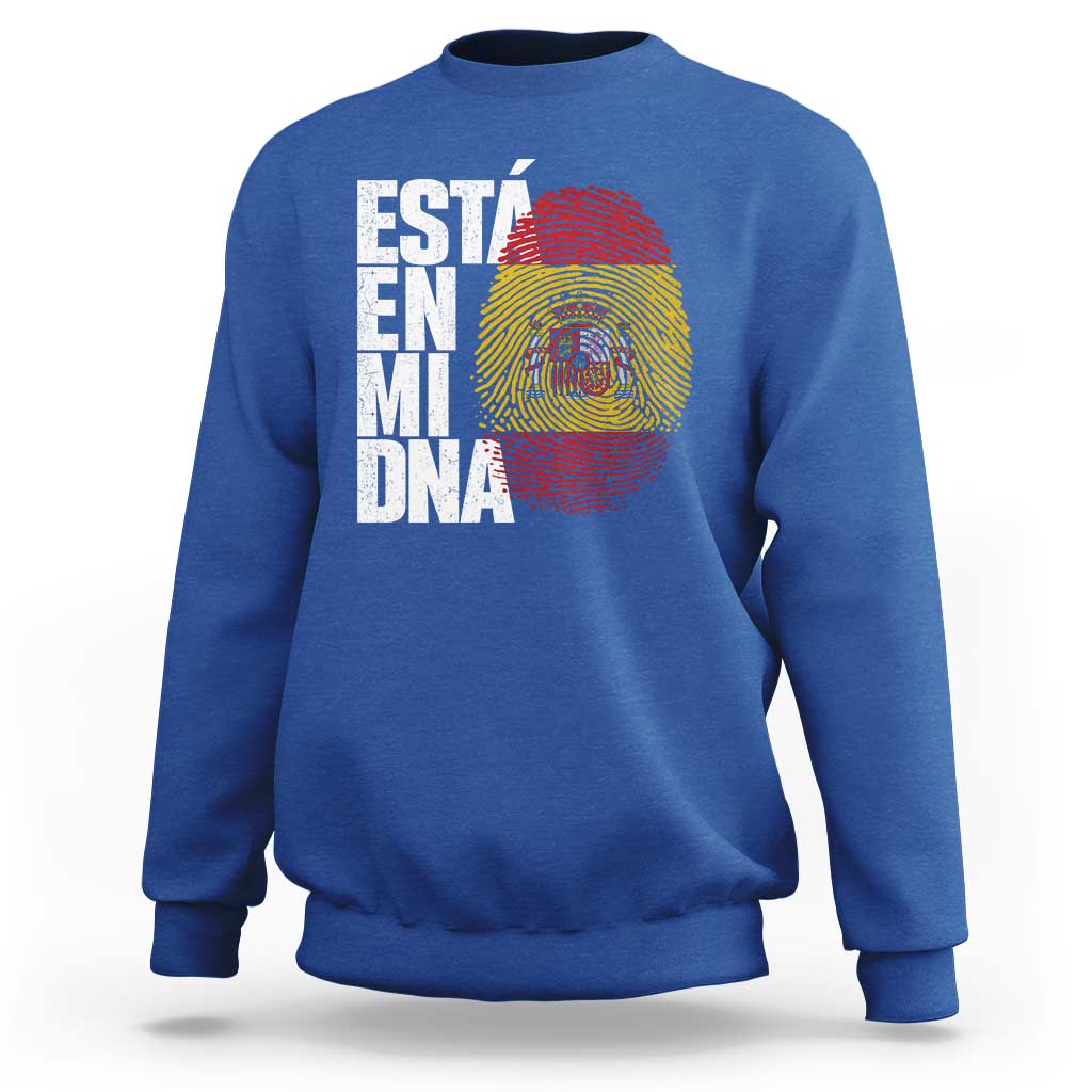 It's in My DNA Espana Spain Spanish Flag Pride Sweatshirt