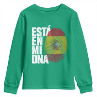 It's in My DNA Espana Spain Spanish Flag Pride Youth Sweatshirt