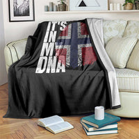 It's in My DNA Norway Norwegian Flag Pride Throw Blanket