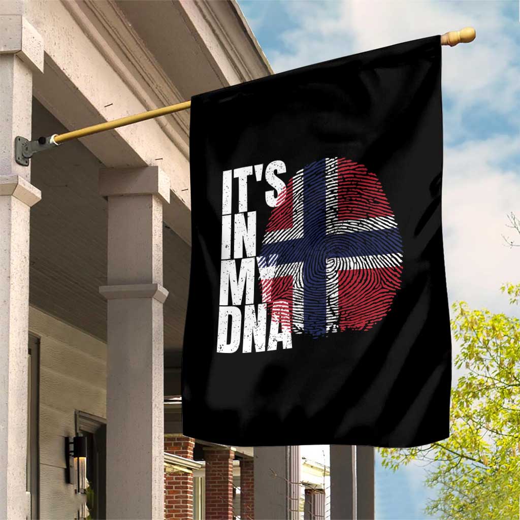 It's in My DNA Norway Norwegian Flag Pride Garden Flag