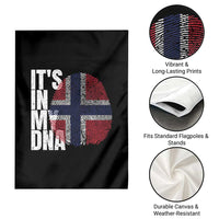 It's in My DNA Norway Norwegian Flag Pride Garden Flag
