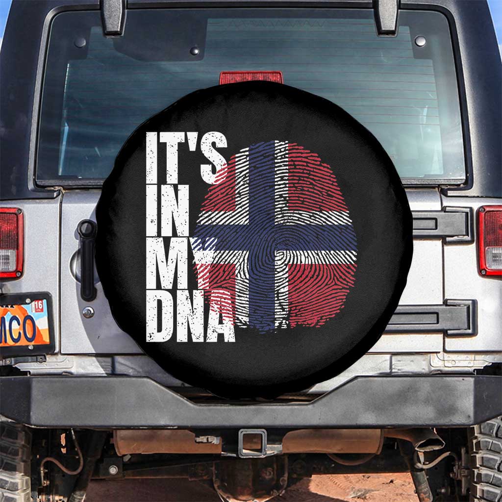It's in My DNA Norway Norwegian Flag Pride Spare Tire Cover