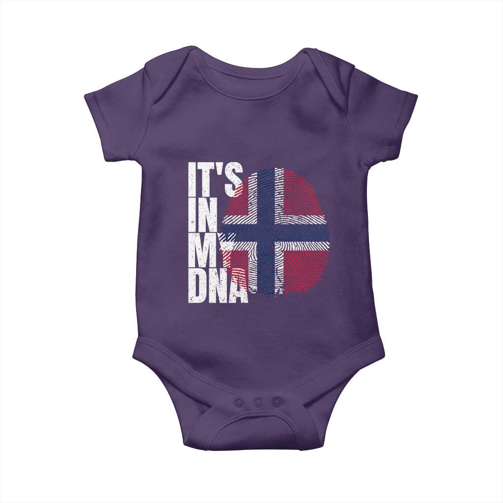 It's in My DNA Norway Norwegian Flag Pride Baby Onesie