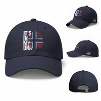 It's in My DNA Norway Norwegian Flag Pride Baseball Cap