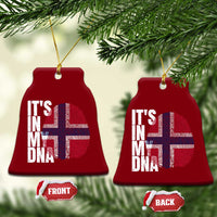 It's in My DNA Norway Norwegian Flag Pride Ceramic Ornament