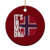 It's in My DNA Norway Norwegian Flag Pride Ceramic Ornament