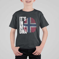 It's in My DNA Norway Norwegian Flag Pride T Shirt For Kid