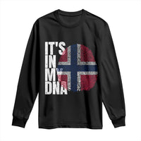 It's in My DNA Norway Norwegian Flag Pride Long Sleeve Shirt