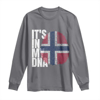 It's in My DNA Norway Norwegian Flag Pride Long Sleeve Shirt