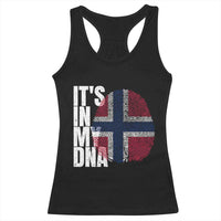 It's in My DNA Norway Norwegian Flag Pride Racerback Tank Top