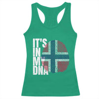 It's in My DNA Norway Norwegian Flag Pride Racerback Tank Top