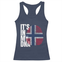 It's in My DNA Norway Norwegian Flag Pride Racerback Tank Top