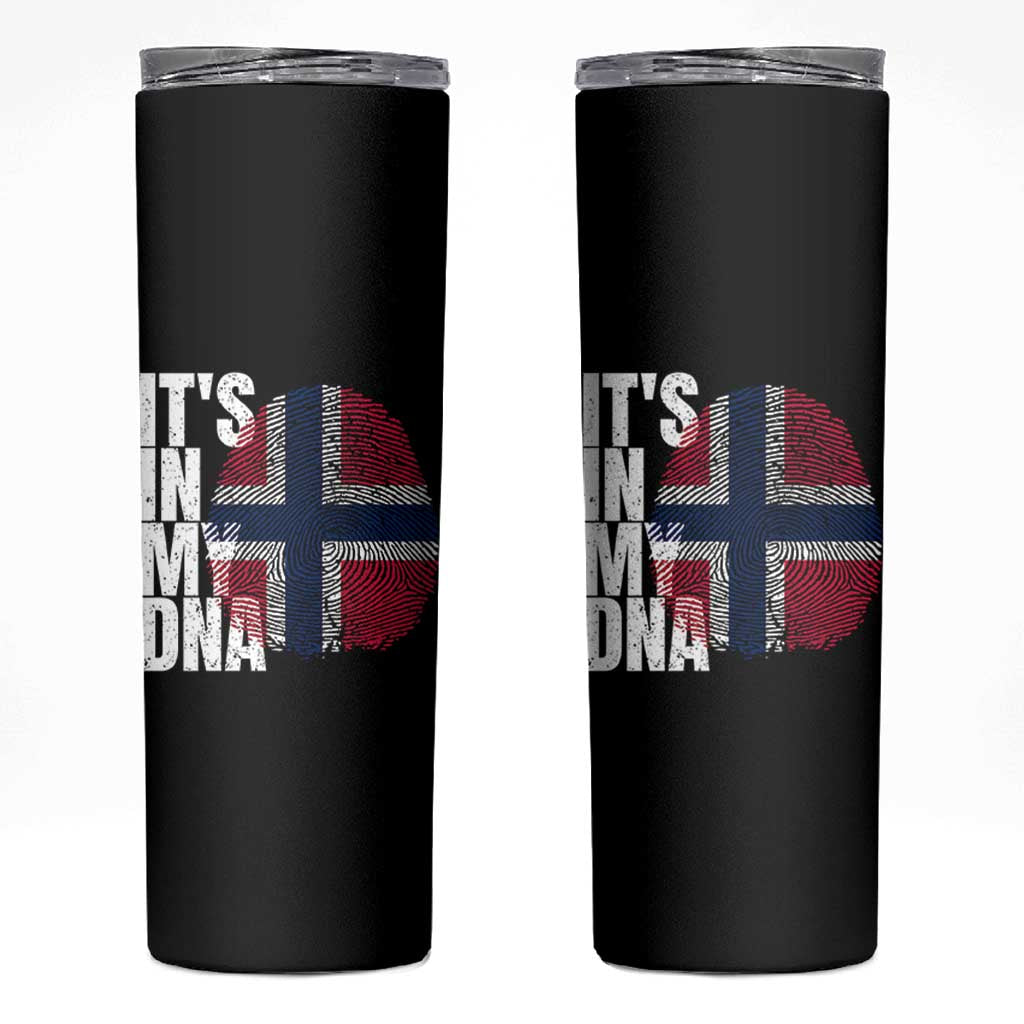 It's in My DNA Norway Norwegian Flag Pride Skinny Tumbler