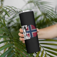 It's in My DNA Norway Norwegian Flag Pride Skinny Tumbler