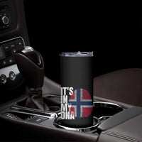 It's in My DNA Norway Norwegian Flag Pride Skinny Tumbler