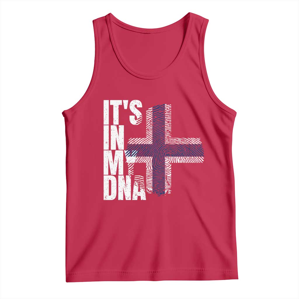It's in My DNA Norway Norwegian Flag Pride Tank Top
