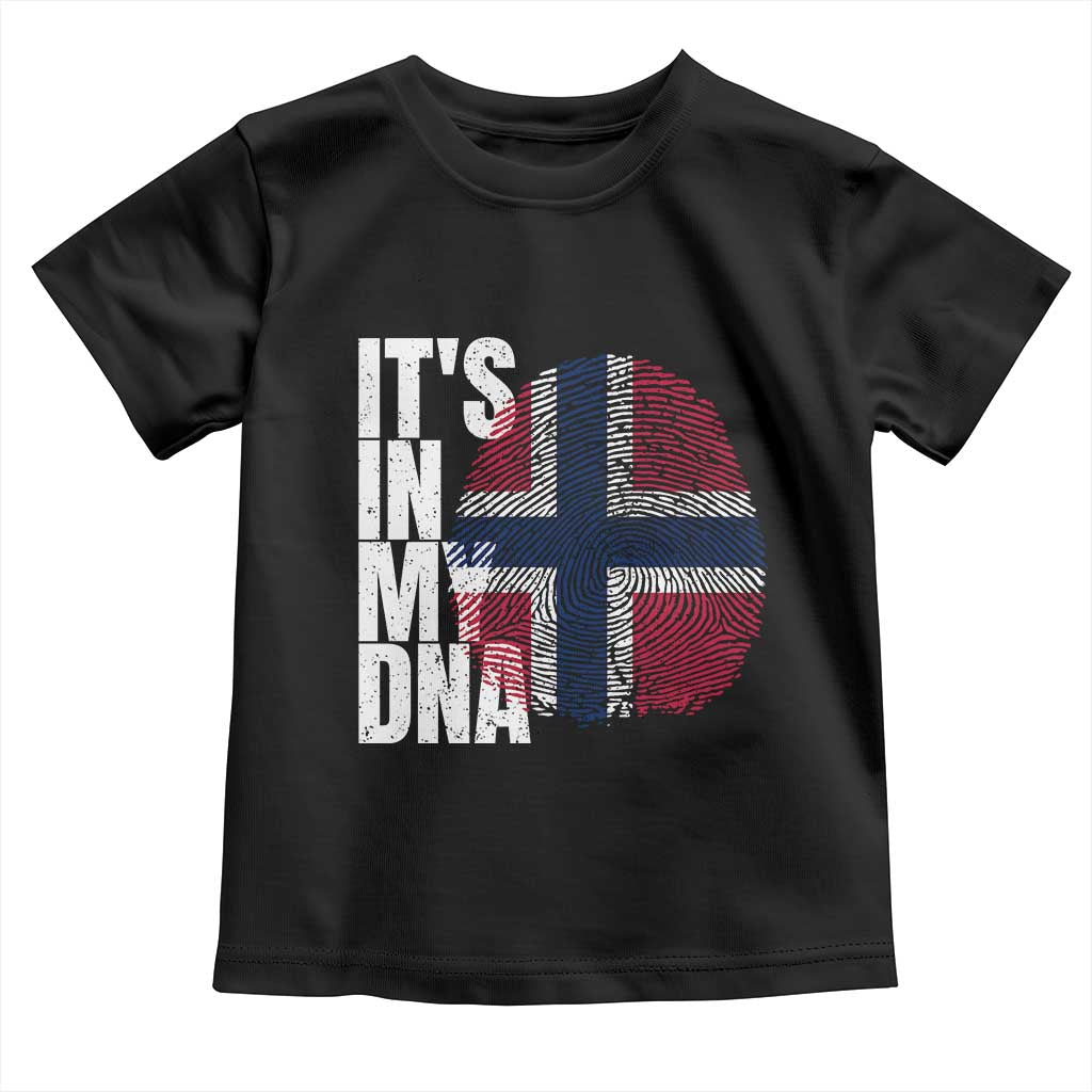 It's in My DNA Norway Norwegian Flag Pride Toddler T Shirt